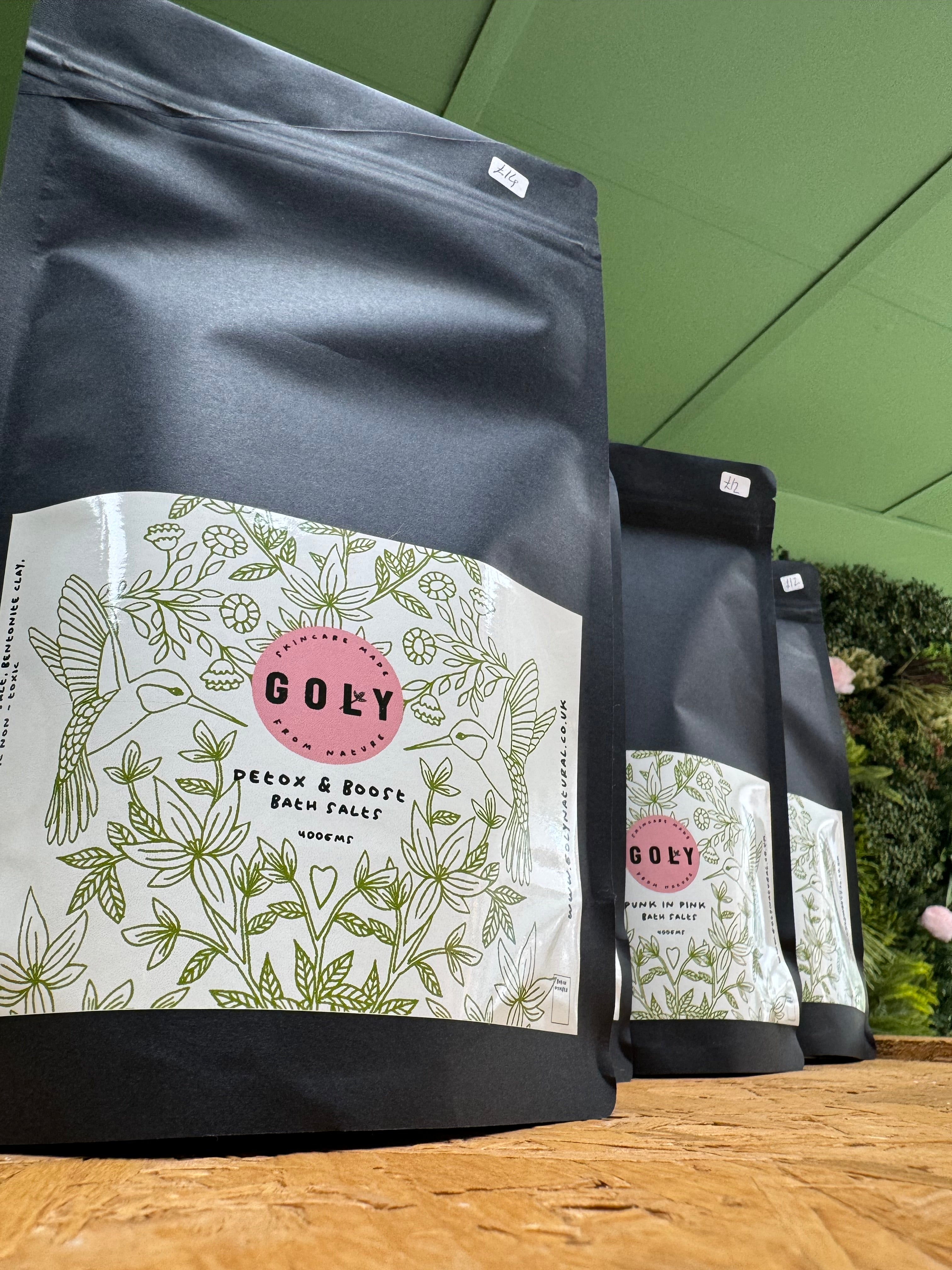Botanical bath salts