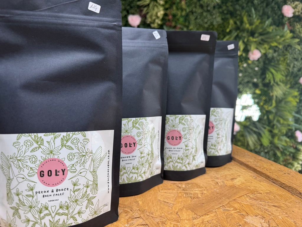 Botanical bath salts