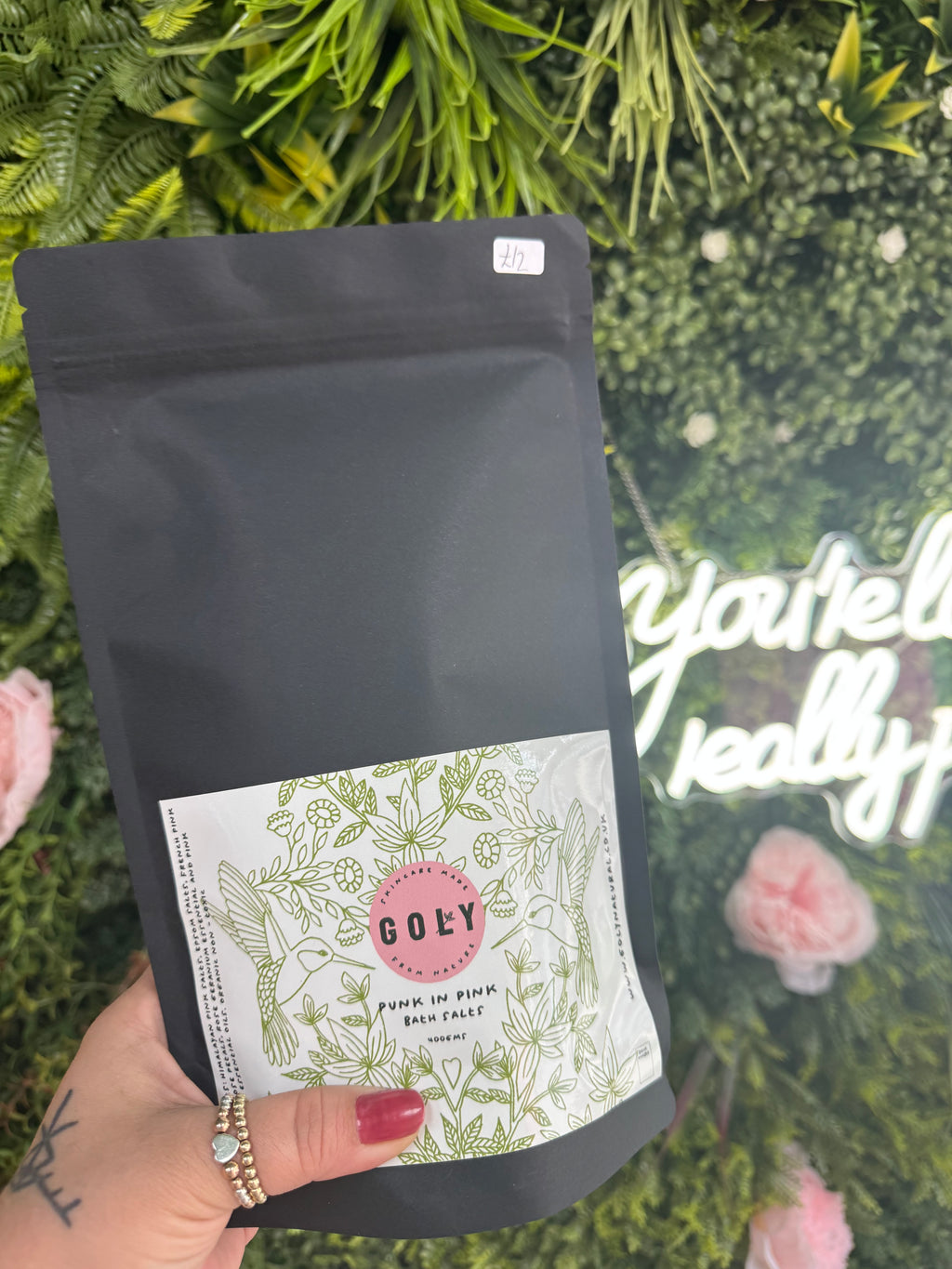 Botanical bath salts