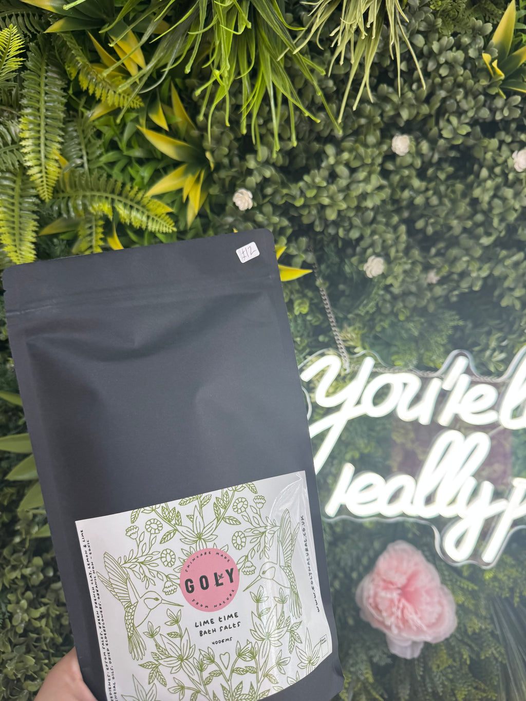 Botanical bath salts